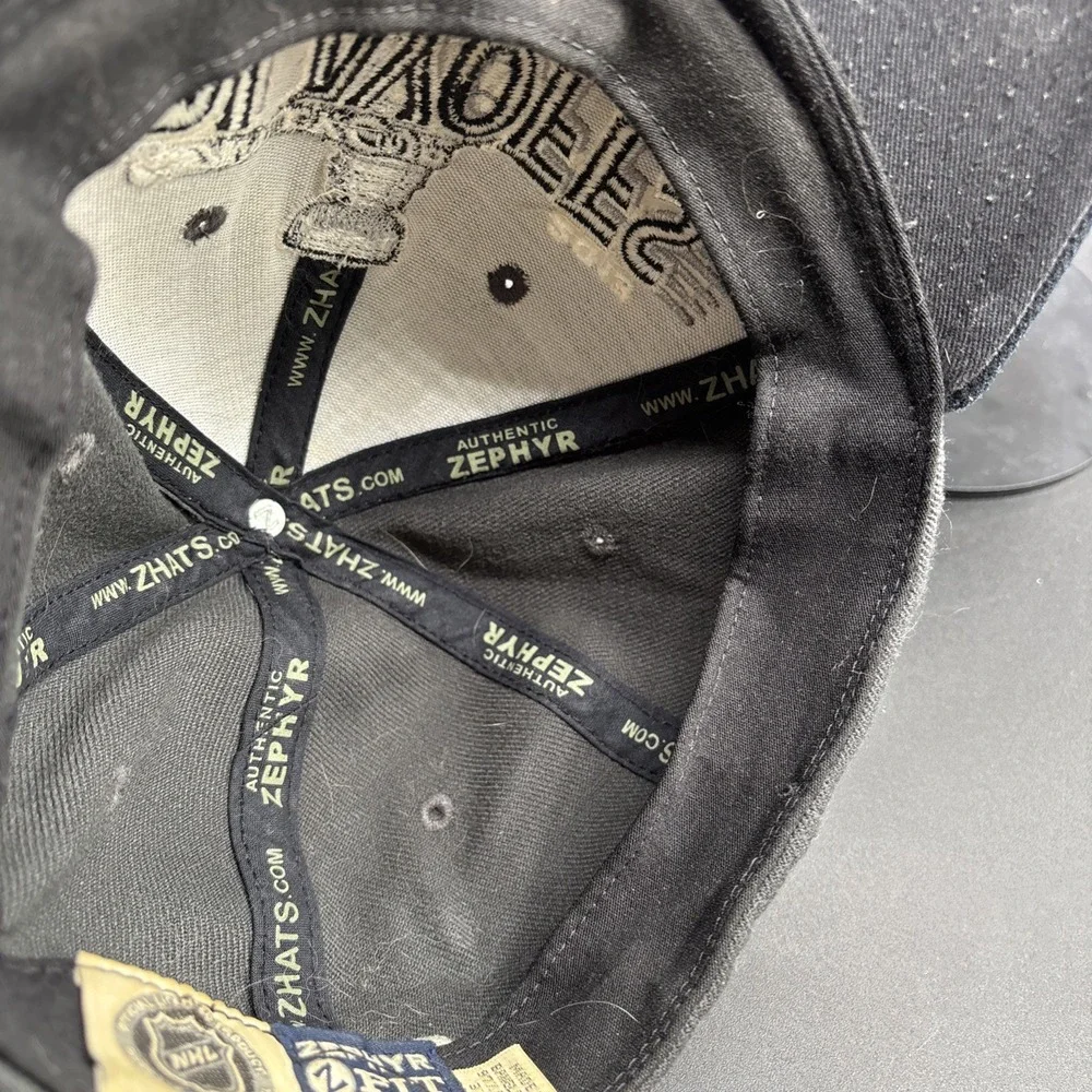 Minnesota Wild Hat Cap Fitted Small Gray NHL Hockey Stanley Cup Playoffs 2013